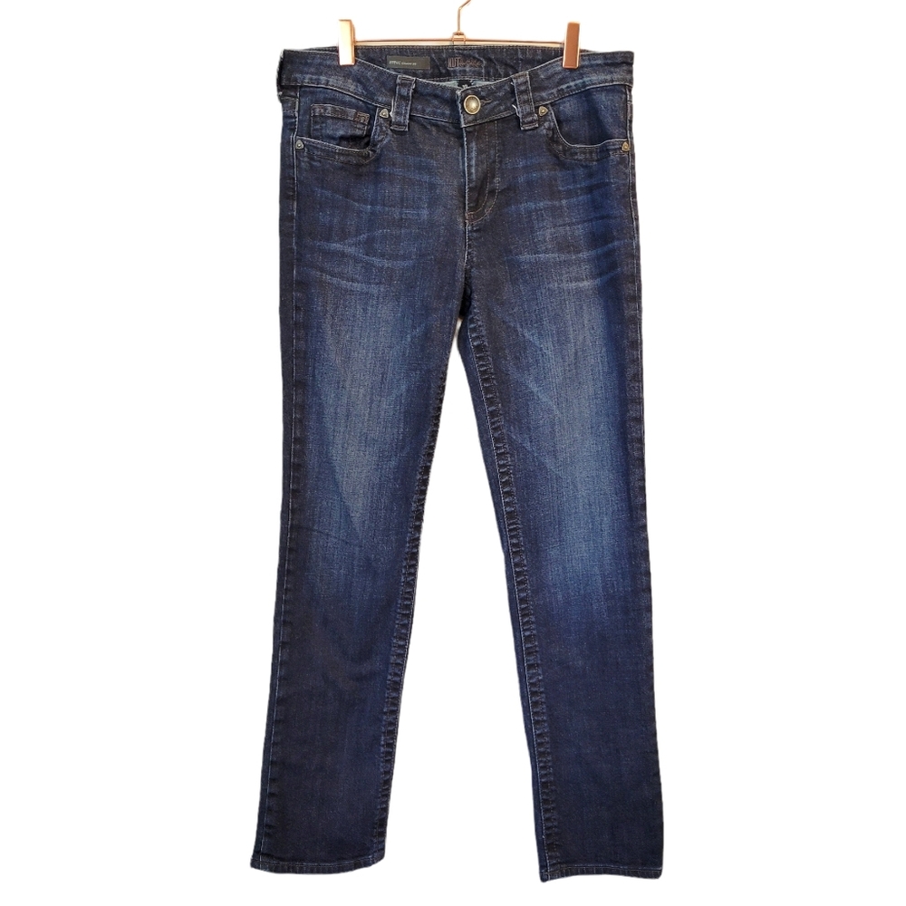 Kut From The Kloth | Stevie Straight Leg Dark Wash Jeans